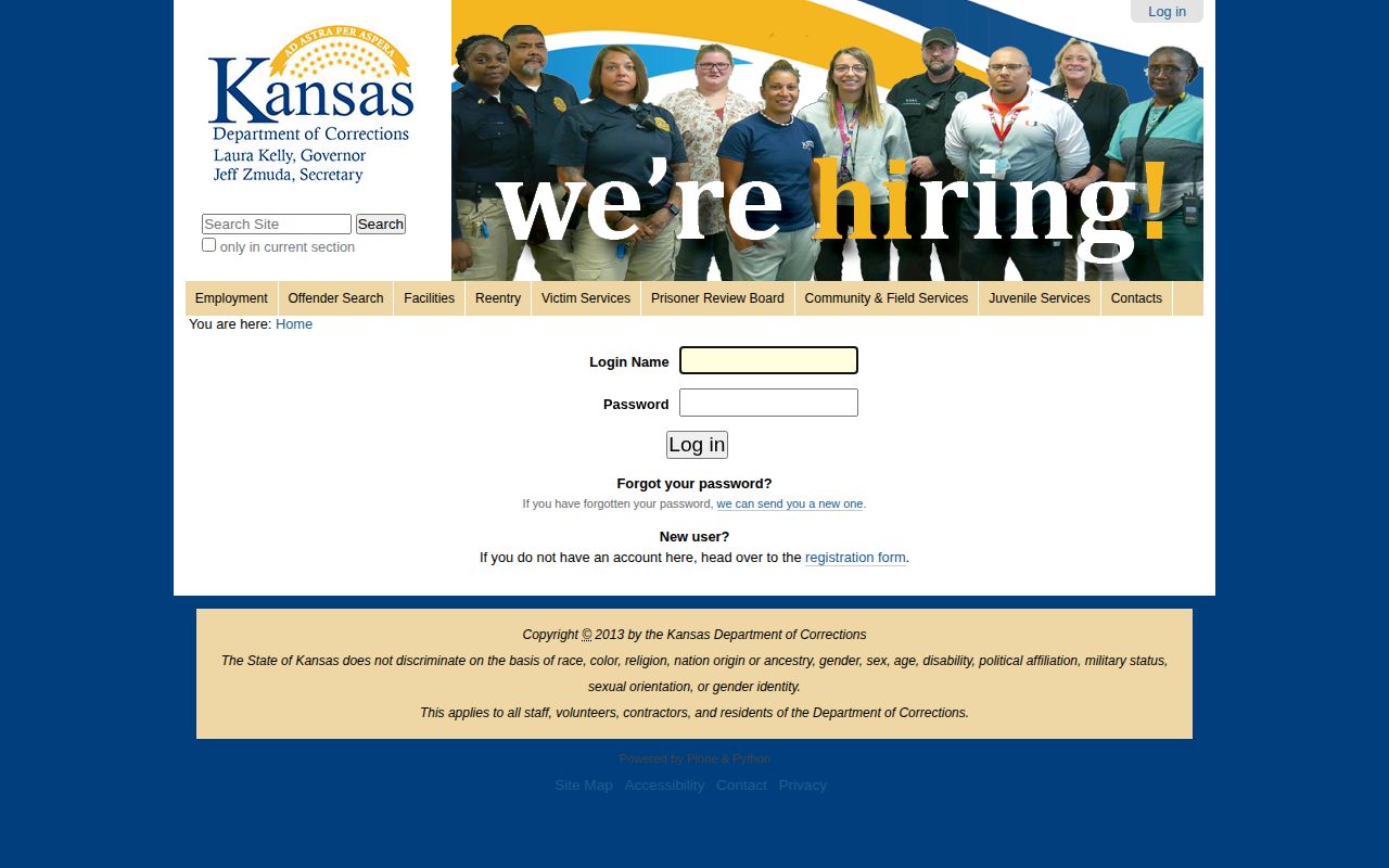 Russell County parole and probation office directory from KDOC