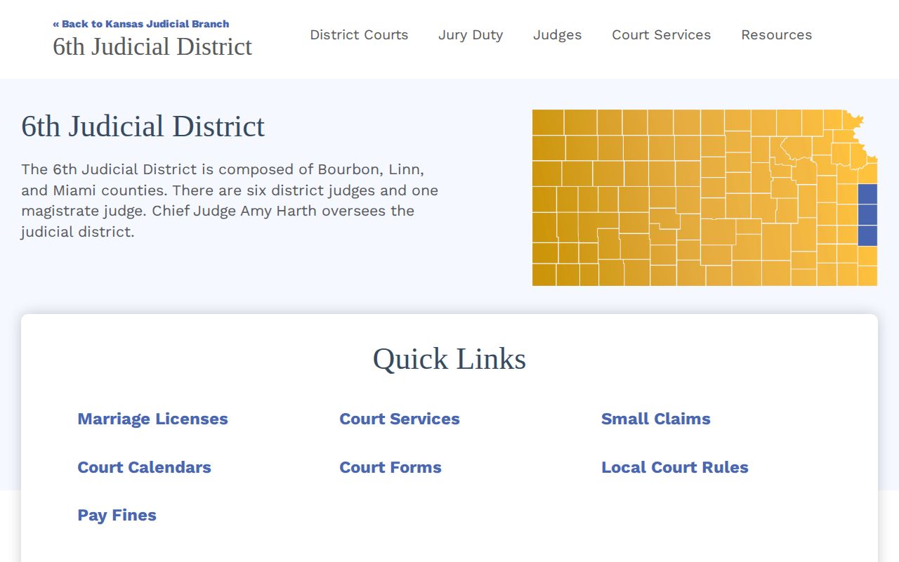 Kansas district court records access guide